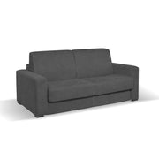3 -Seter -Sofa Bett mit Armlehnen Mookanthrazitfarbe 186 x 96 x 90 cm