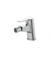 Verchromter Bidet -Mixer mit Metallhebel - Hellis -Serie