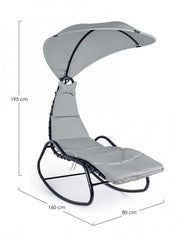 Chaise Longuge Chaise Baffin Antracit Baffin