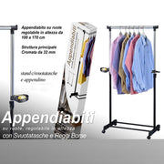 Dachraum Stober mit Rädern und geleerten cm von 100 cm bis 170 h