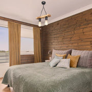 Lagun ASZ1235 Federlampe rustikale industrielle 2 Lichter