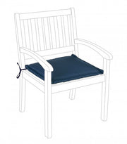 Poly180 Blaues Sesselkissen