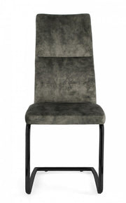 4x Thelma Green Velvet Stuhl