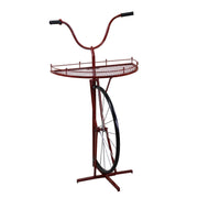 Design Metall Metall Fahrrad rot 64 x 33-38 x H81 cm