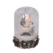 Glaskugel mit schneeweißem Vater Zylinder cmø8h10.5