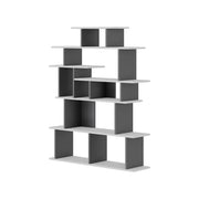 Design Bücherregal Apollon White Anthrazit