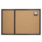 Emoji Magnetic Blackboard mit Uhr, Kork und Marker CM60x40x1.5