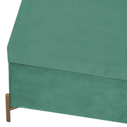 Grüne Samtbank Sage CM115x40H45
