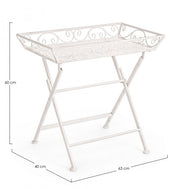 Klassiker rechteckiger Emily Metal Table