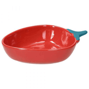 Colatola 18x12x4,5H CM Stoneware Red Strawberry CM