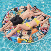 Aufblasbare Insel -Comics