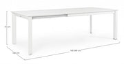 Extendable Table Konnor Bianco Garden