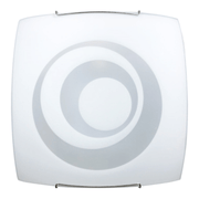 1xe27 Decke Ganci Draht Stahl Glasweiß E-Energy Galatea