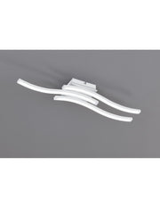 Moderne Deckenleuchte 3 wellige Wanders LED 4000k Route Weißes Trio -Beleuchtung