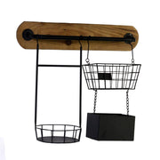 Black Metall Door 2p CM57X20H49