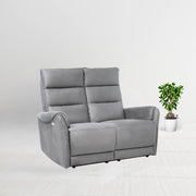 2 -seerer -Sofa liegt sich mit 2 elektrischen Liedern L 135 x P 98 x H 109 cm