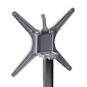 Tischbasis -Aluminiumgraufaltungsgrau