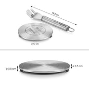 Adapterscheibe für Induktionskochfelde Enkelin D12 cm