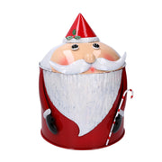 Metallbox Santa Claus Red Round CM Ø43H29