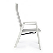 C-BR Retlinable Gartenstuhl Steven Lunar 59x72x112H CM