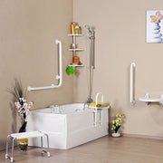 Sicherheit Handläufe 121 cm. Für die behinderte weiße Farbe