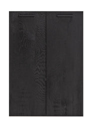 Anthracit -gelöschtes Preispaar H 104.7x L75XP1.6 cm - einfach zu montieren