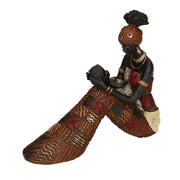 Statue Resin Afrikanerin CM18.5x6H17