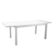 Aluminiumtisch Sullivan Extentable White