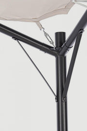 Pavillon Dome aus Garten Anthrazit-Grigio 3,5x3,5xh 260 cm