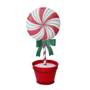 Lick-Leak-Metall-Süßigkeiten mit rotem Pot CM11.5x9H25.5