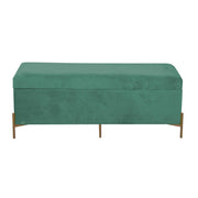 Grüne Samtbank Sage CM115x40H45