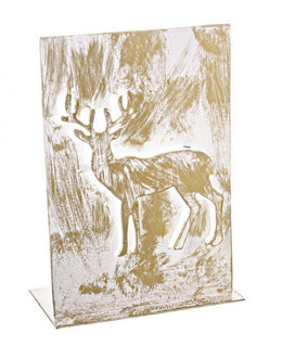 8x P. Candela Renna Gold Metal -Ständer