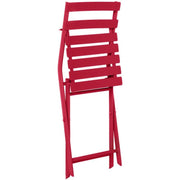 Klappstuhlfarbe: rot