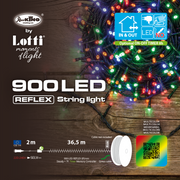 900 LED RGB 36,5 m LED -Kette in der Spule