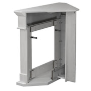 Bioethanol Bioethanne Kamin aus der Erdungseeck des Ford White 110x45xh.100 cm