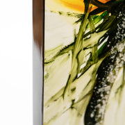 Dekorative Panel mit gelbem Holz Finish 60x120x4 cm