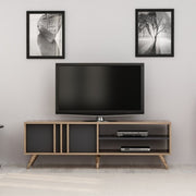 Anthrazit -Walnuss -TV 150x35x48h CM