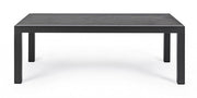 Kledi Aluminiumtisch Anthrazit 120x70x43H CM