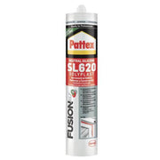 Silikon -neutraler Pattex SL620 für Fenster, Bau, Laktonerien und Vorrichtungen - Antiimuffa 300ml (Marrone Ral 8004)