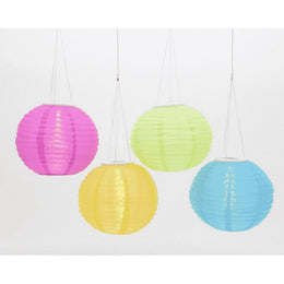 Runde Solarlaternendurchmesser 28 Zentimeter Kaemingk