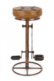 Stuhlbalken -Zyklus Kupfer im Designstil