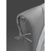 Doppelbett Fabure Stoff grauer Effez Stoff