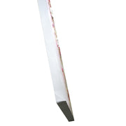 Lackierter Malerei Mohn und Blumen Bianchicm50x150x4