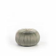 Pouf Design Velvet Metallgrau 36 x 36 x H 30 cm cm