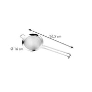 Enkeld16 cm Edelstahlsieb