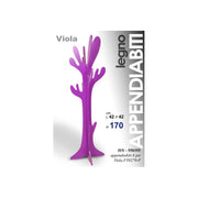 Lila Holzbügel 442XH.170 cm