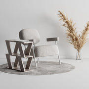 Lakena Lakena Seitentisch Tortora Farbe