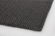 Grauer Außenteppich in der Hand -gearbeitete synthetische Faser 170x240