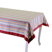 London Edge Tischdecke CM5 Bordeaux rechteckig CM140x180