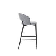 2x Stoffhocker 50 cm x 52 cm H. 89 cm